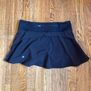 Lululemon play off the pleats skort